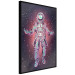 Wall Poster Lonely Voyager - unique composition with an astronaut against a cosmic background 137522 additionalThumb 3
