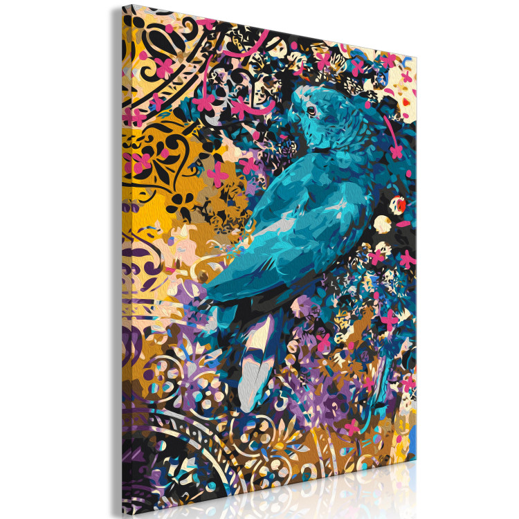 Paint by Number Kit Blue Arabesque Parrot 138422 additionalImage 3