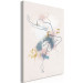Canvas Print Beautiful Ballerina (1-piece) - watercolor line art of a dancing woman 145122 additionalThumb 2