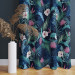 Decorative Curtain Cozy jungle - a botanical composition with tropical plants 147322 additionalThumb 7