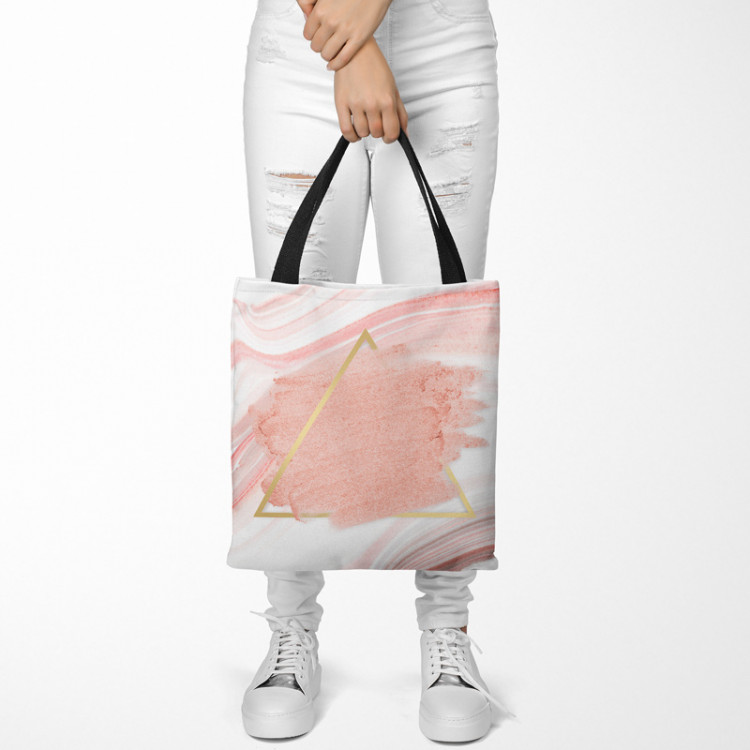 Shopping Bag Pearl planet - an abstract composition on a background of pink streaks 147422 additionalImage 2