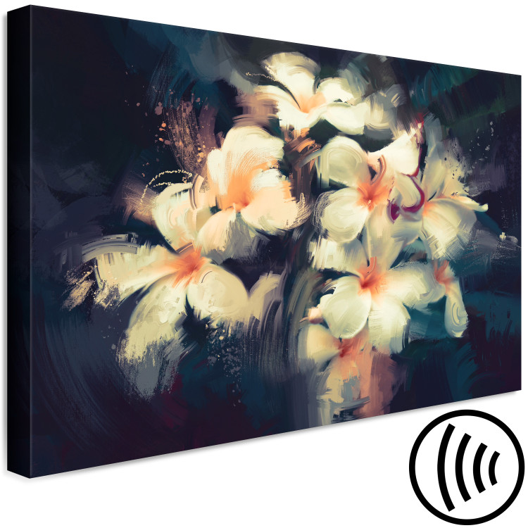 Canvas Print Bouquet in Light (1-piece) - bright flowers on a contrasting background 149722 additionalImage 6