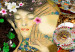 Canvas Art Print Klimt's Love (1 Part) Wide 150022 additionalThumb 5