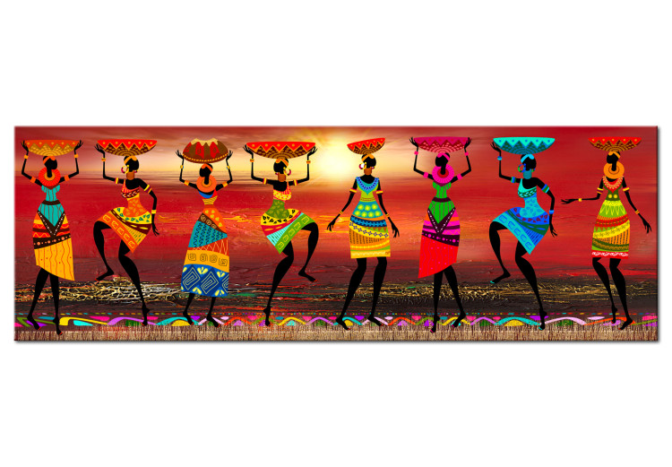 Large canvas print Dancing African Women [Large Format] 150922