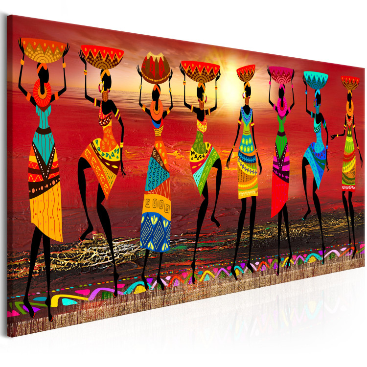 Large canvas print Dancing African Women [Large Format] 150922 additionalImage 2