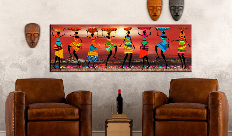 Large canvas print Dancing African Women [Large Format] 150922 additionalImage 4