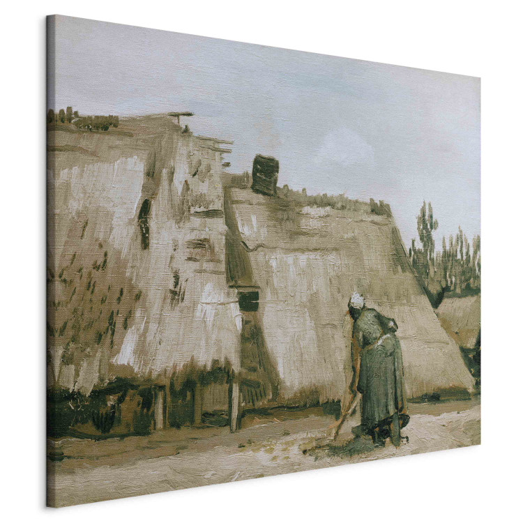 Reproduction Painting Hut with working peasant woman 152822 additionalImage 2