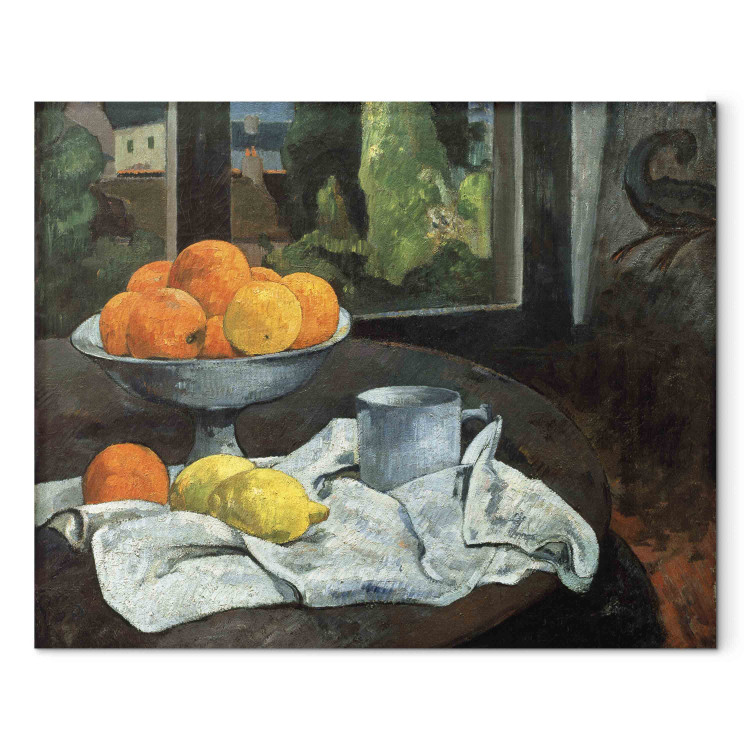 Art Reproduction Oranges et citrons avec vue sur Pont-Aven 154522