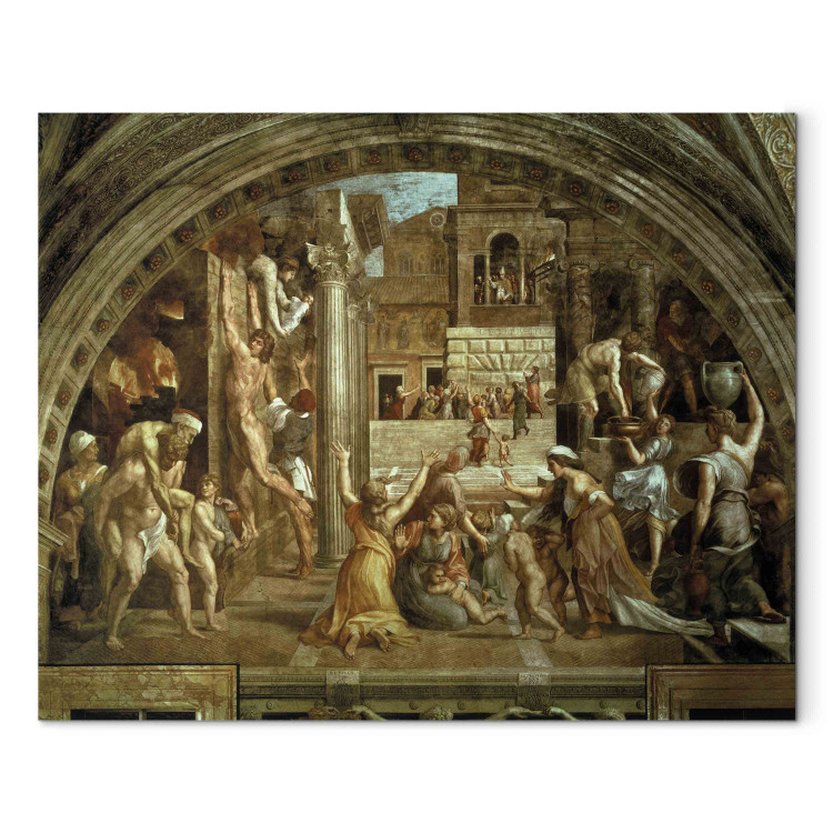 Reproduction Painting The fire in the Borgo 157722