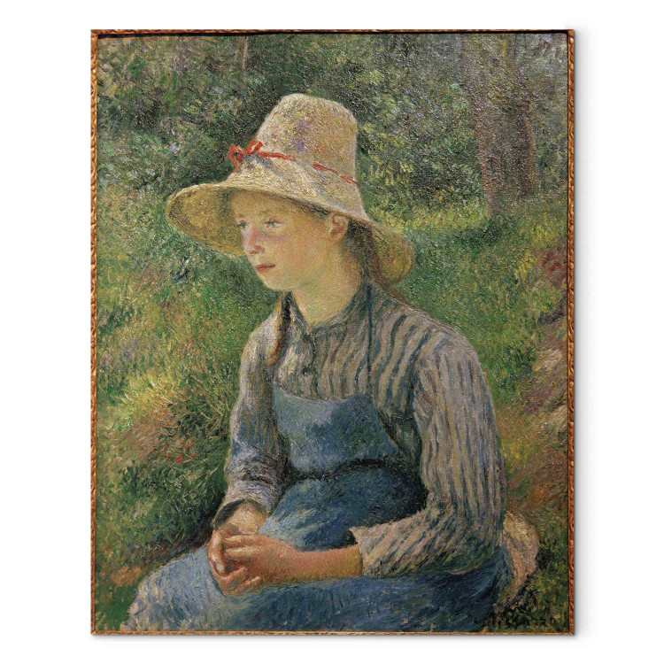 Reproduction Painting Bauernmädchen mit Strohhut 158222