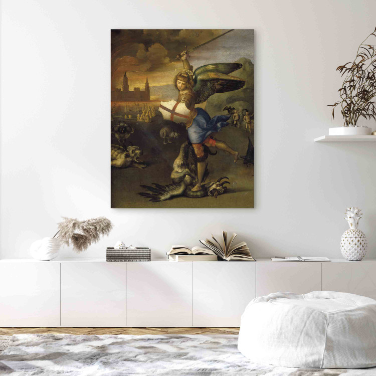 Reproduction Painting The Archangel Michael fighting with the dragon 159422 additionalImage 5