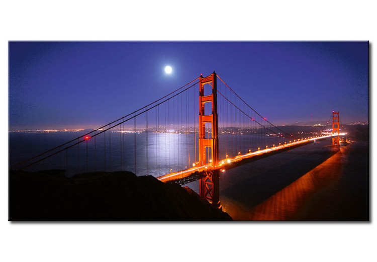 Canvas Art Print Golden Gate Bridge in San Francisco 50522