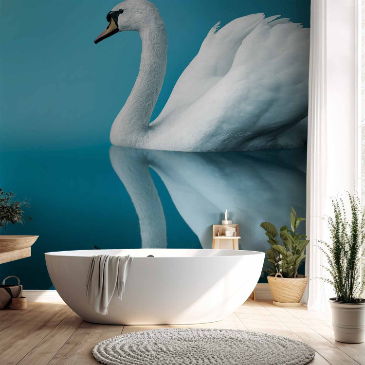 Photo Wallpaper Swan - reflection 61322 additionalImage 8
