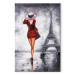 Canvas Art Print Lady in Paris 90222 additionalThumb 7