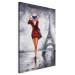 Canvas Art Print Lady in Paris 90222 additionalThumb 2