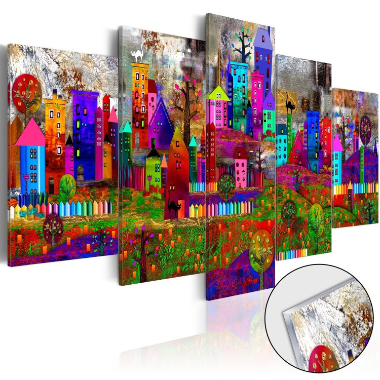 Acrylic print The City of Expression [Glass] 93722