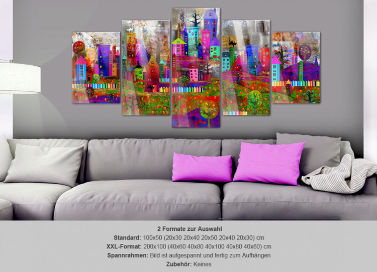 Acrylic print The City of Expression [Glass] 93722 additionalImage 7