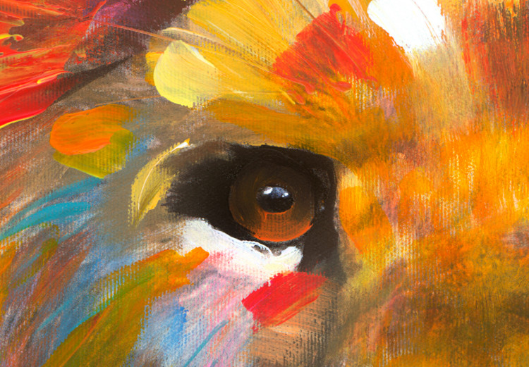 Canvas Art Print Lion's Roar 106832 additionalImage 4