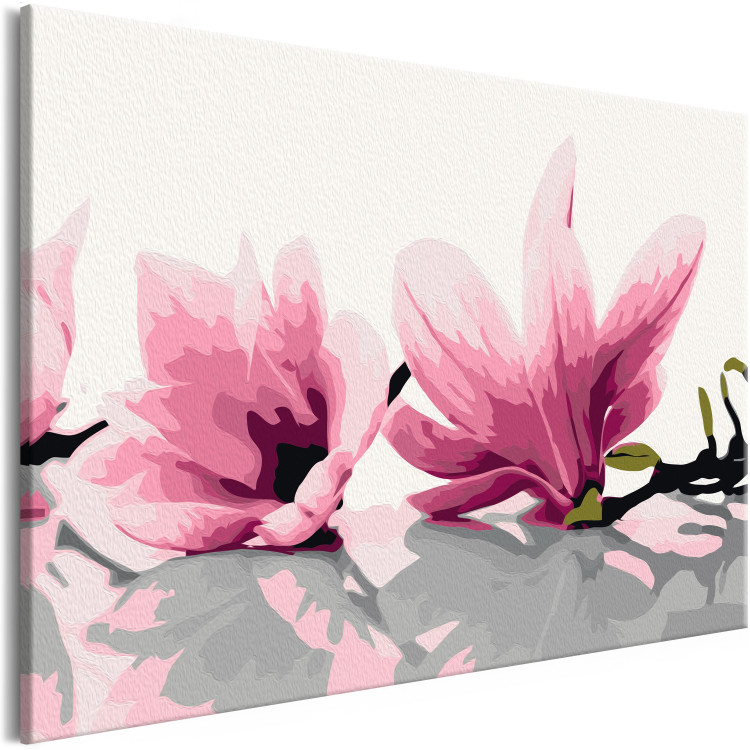 Paint by Number Kit Magnolia (White Background) 107332 additionalImage 6