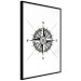 Wall Poster Compass - black and white composition with Scandinavian-style text 114632 additionalThumb 11