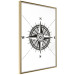 Wall Poster Compass - black and white composition with Scandinavian-style text 114632 additionalThumb 12