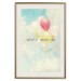 Poster Don't grow up - English text on a background of colorful balloons and sky 117032 additionalThumb 19