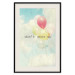 Poster Don't grow up - English text on a background of colorful balloons and sky 117032 additionalThumb 18