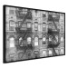 Wall Poster Brick Apartment - black and white architectural shot in New York City 117232 additionalThumb 12