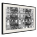 Wall Poster Brick Apartment - black and white architectural shot in New York City 117232 additionalThumb 3