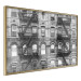 Wall Poster Brick Apartment - black and white architectural shot in New York City 117232 additionalThumb 12