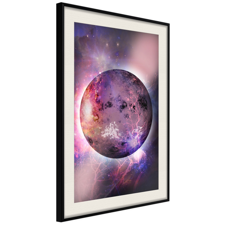 Wall Poster Unknown Planet - cosmos and stars in a unique colorful abstraction 118332 additionalImage 3