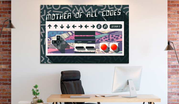 Large canvas print Mother of All Codes [Large Format] 125632 additionalImage 5