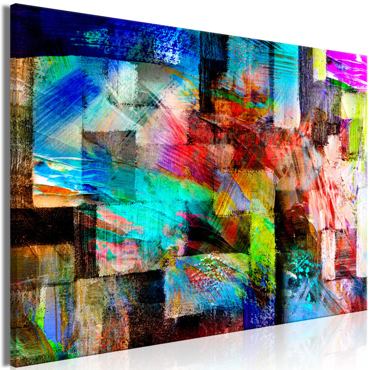 Canvas Art Print Abstract Maze (1 Part) Wide 127132 additionalImage 2