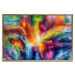 Wall Poster Ray - abstraction of colorful patterns in interesting artistic motif 128532 additionalThumb 21