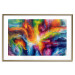 Wall Poster Ray - abstraction of colorful patterns in interesting artistic motif 128532 additionalThumb 16