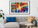 Wall Poster Ray - abstraction of colorful patterns in interesting artistic motif 128532 additionalThumb 24