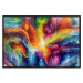 Wall Poster Ray - abstraction of colorful patterns in interesting artistic motif 128532 additionalThumb 16