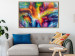 Wall Poster Ray - abstraction of colorful patterns in interesting artistic motif 128532 additionalThumb 7