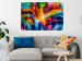 Wall Poster Ray - abstraction of colorful patterns in interesting artistic motif 128532 additionalThumb 2
