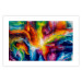 Wall Poster Ray - abstraction of colorful patterns in interesting artistic motif 128532 additionalThumb 25