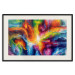 Wall Poster Ray - abstraction of colorful patterns in interesting artistic motif 128532 additionalThumb 19