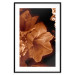 Poster Dark Lilies - composition of red flowers on a solid black background 128632 additionalThumb 15