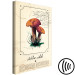 Canvas Art Print Mushroom Atlas (1-part) vertical - mushrooms in Provencal motif 129532 additionalThumb 6