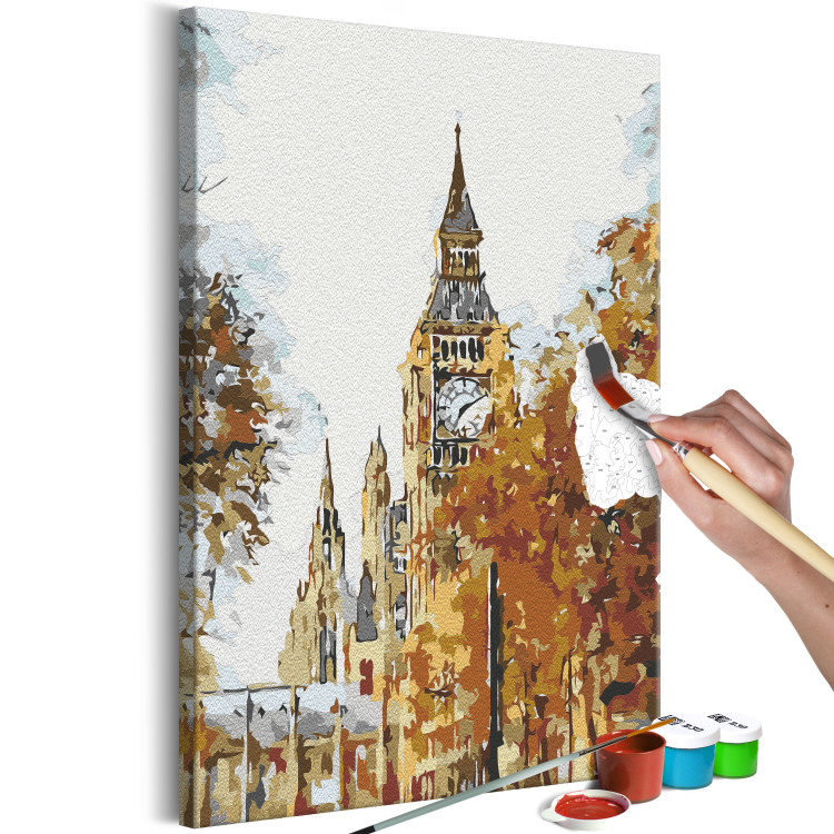 Paint by Number Kit Autumn in London 132032 additionalImage 4