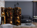 Room Divider Screen City at Night - Chicago II (5-piece) - bird's eye view of buildings 133132 additionalThumb 4