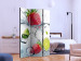 Folding Screen Fruit Cocktail (3-piece) - strawberries and limes among ice cubes 133232 additionalThumb 2