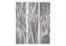 Room Divider Noble Silver - abstract gray texture with high contrast 133632 additionalThumb 3