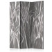 Room Divider Noble Silver - abstract gray texture with high contrast 133632