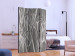 Room Divider Noble Silver - abstract gray texture with high contrast 133632 additionalThumb 2