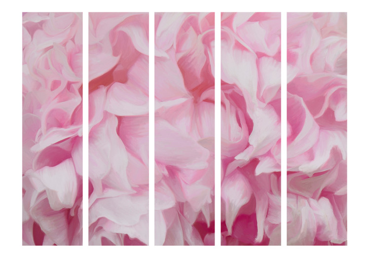 Room Divider Azalea (Pink) II - velvety composition of pink flower petals 133932 additionalImage 3